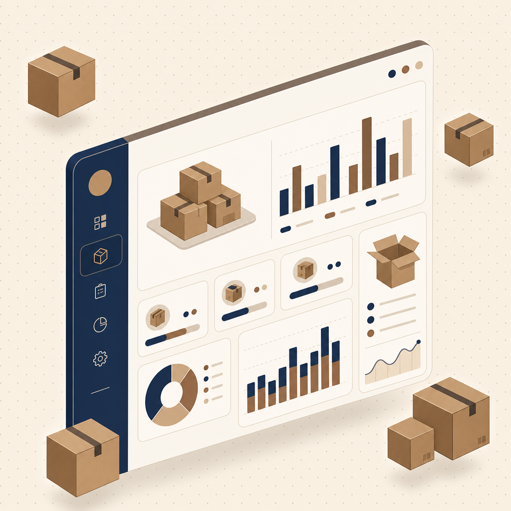 Dashboard IMS — suivi du stock par SKU